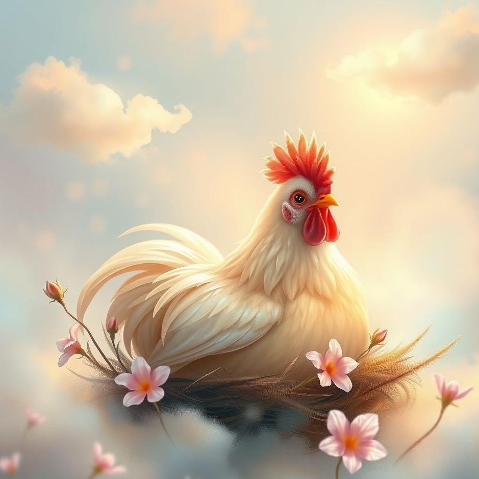 Dream : Small rooster in a dream