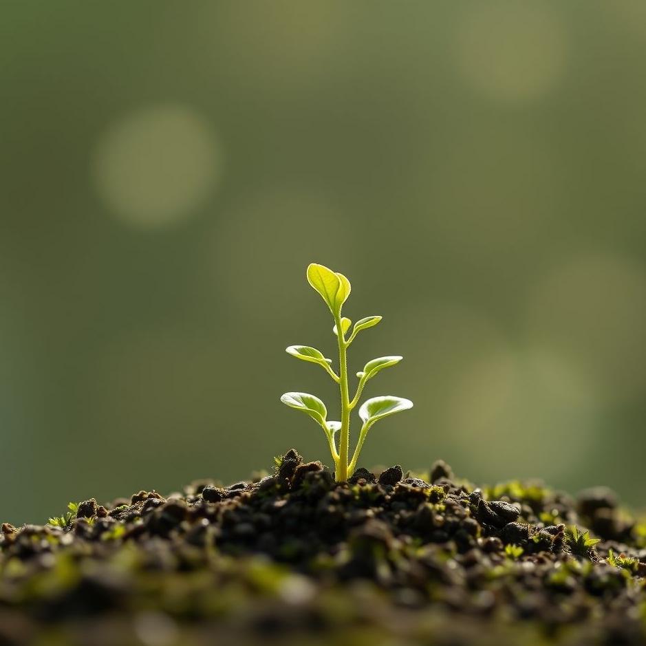 Dream : Small seedling in a dream