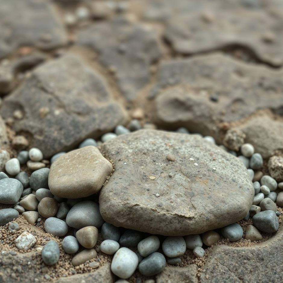 Dream : Small stones at home in a dream