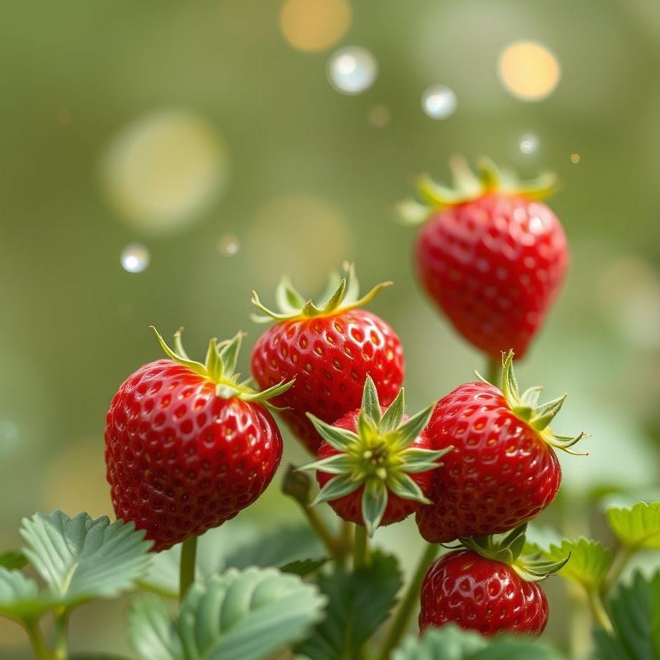 Dream : Small strawberries in a dream