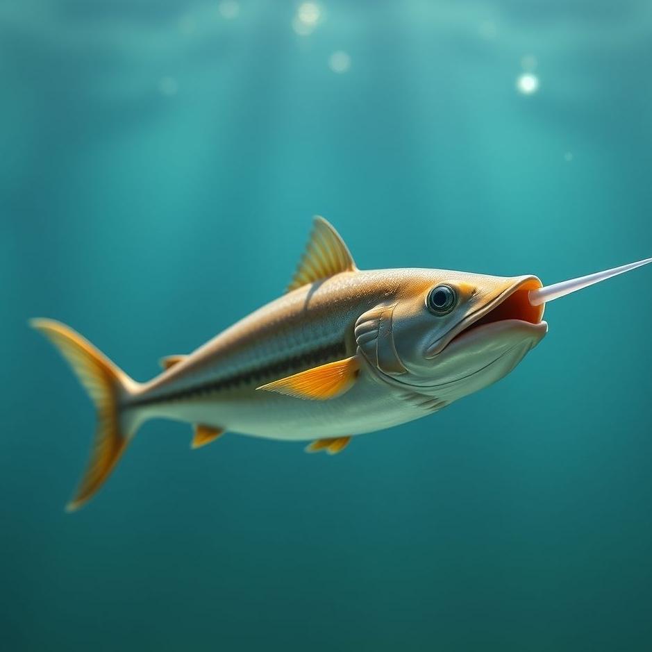 Dream : Small swordfish in a dream