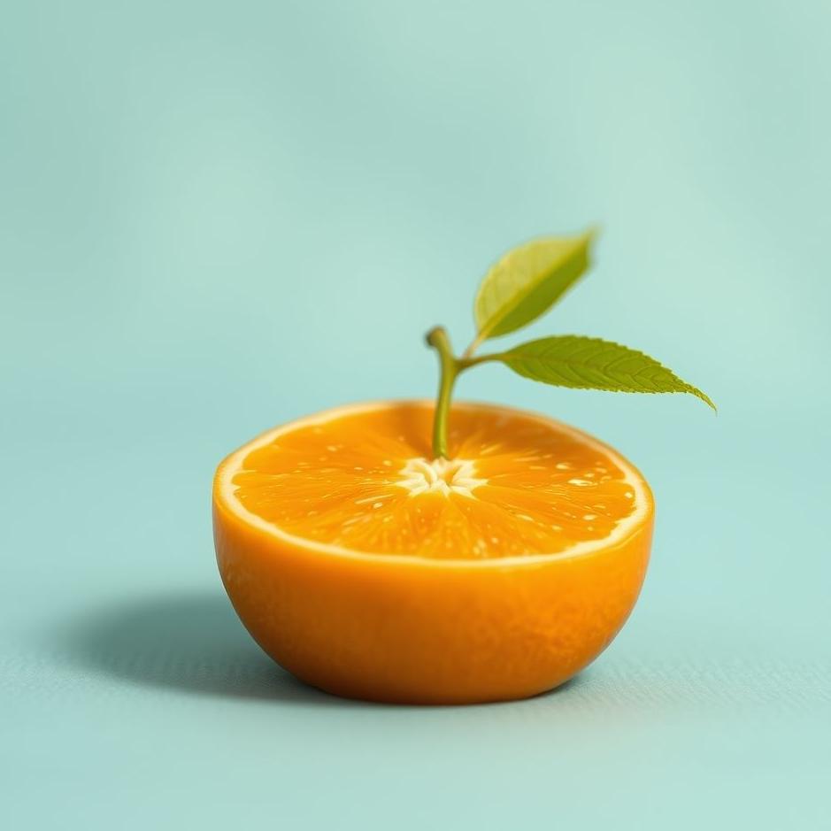 Dream : Small tangerine in a dream