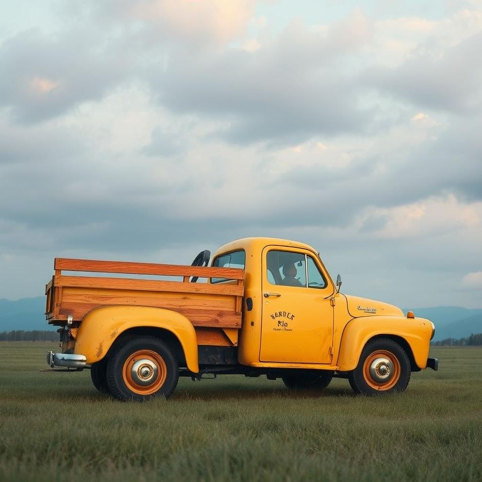 Dream : Small truck in a dream