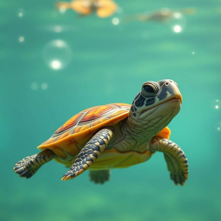 Dream : Small turtle in a dream