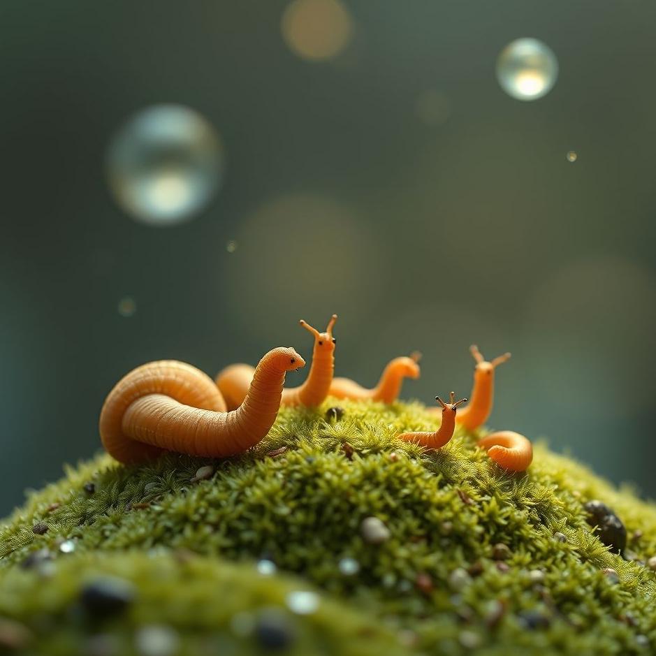 Dream : Small worms in a dream