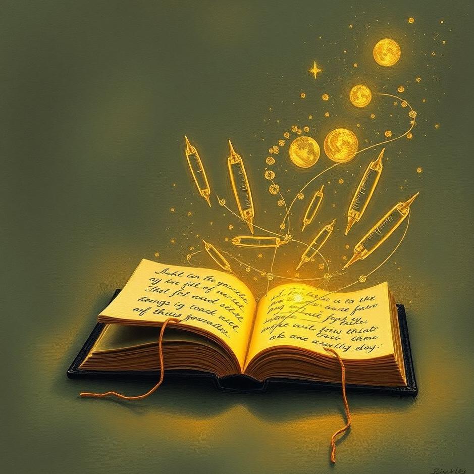 Dream : Small writings in a dream