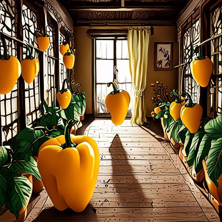 Dream : Small yellow pepper in a dream