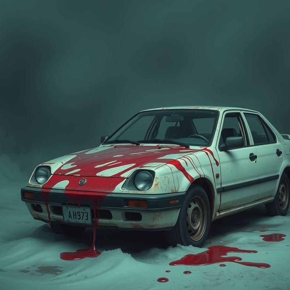 Dream : Smear blood on the car in the dream