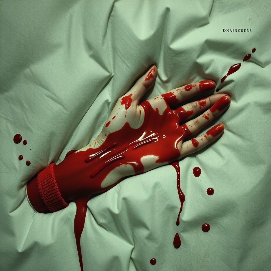 Dream : Smeared with blood in a dream