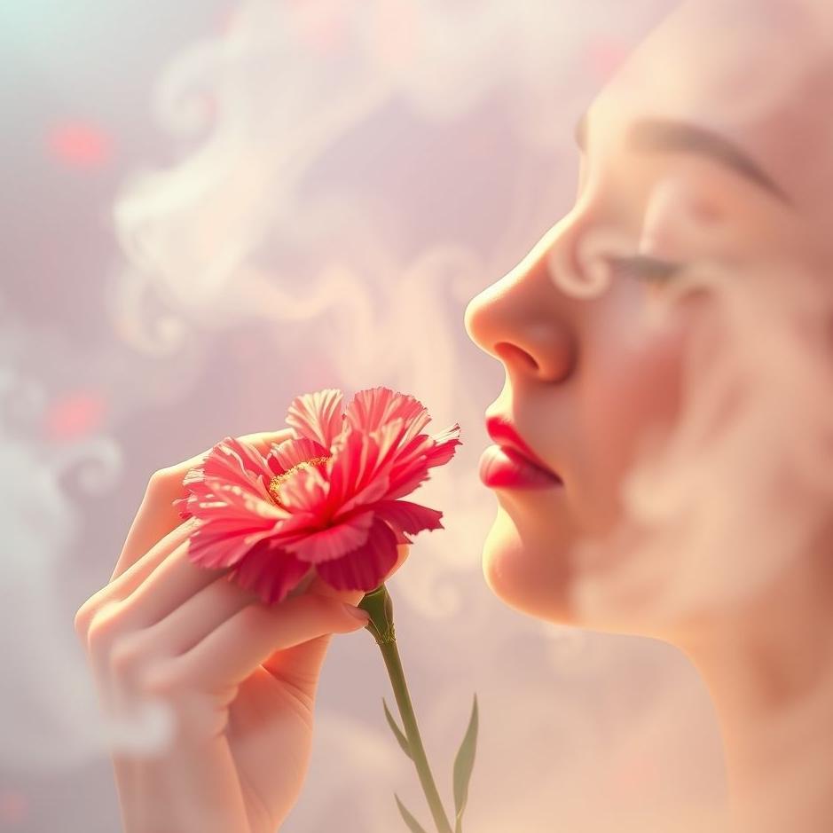 Dream : Smelling a carnation in a dream