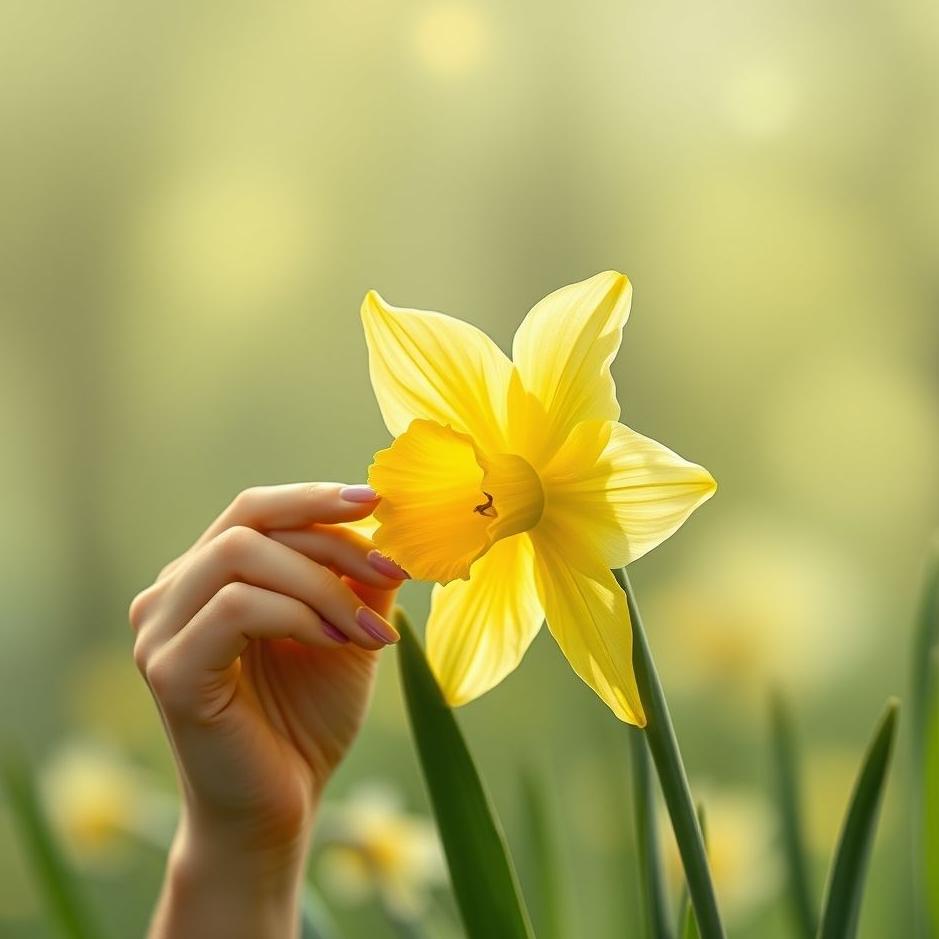 Dream : Smelling a daffodil in a dream