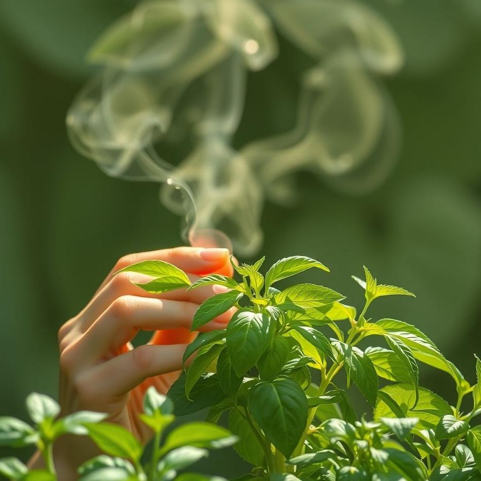 Dream : Smelling basil in a dream