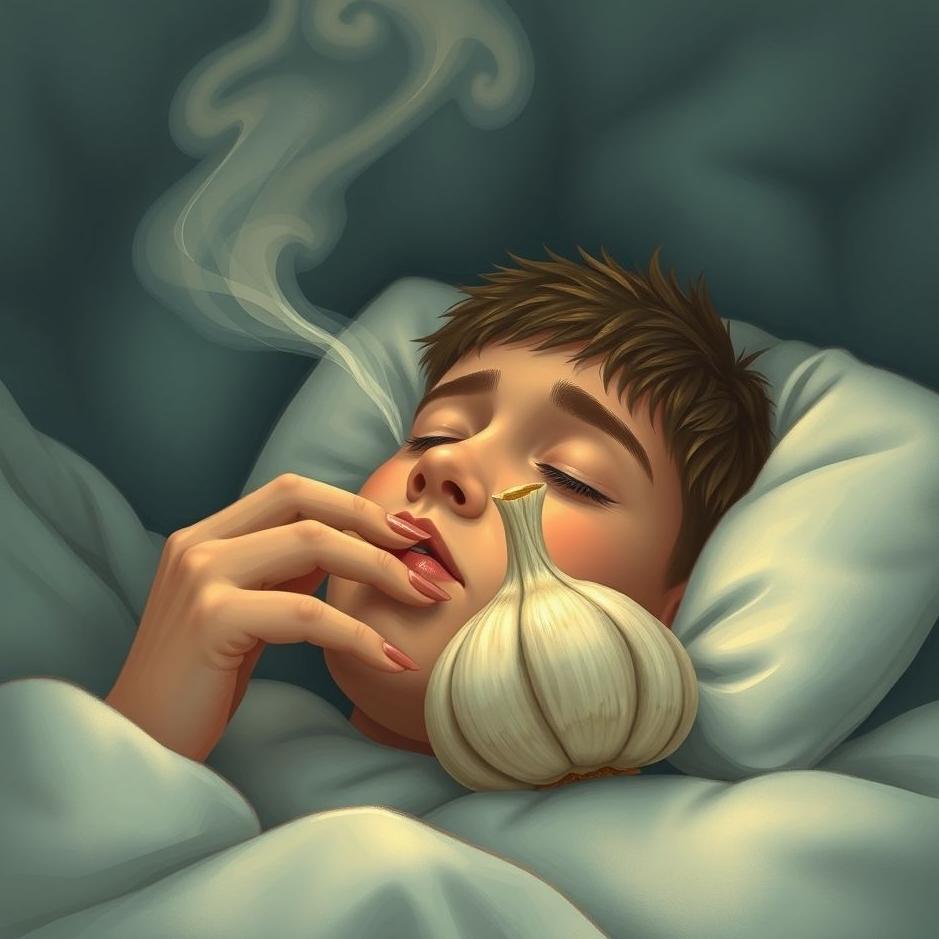 Dream : Smelling garlic in a dream