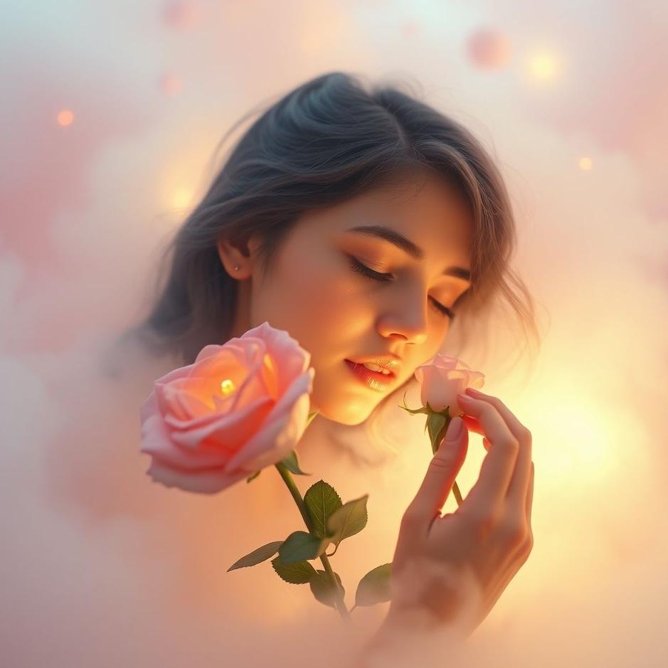 Dream : Smelling like a rose in a dream
