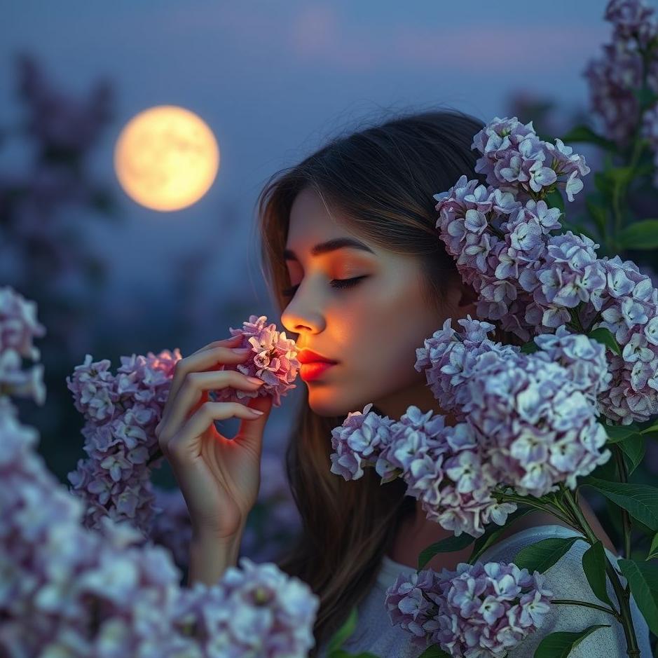 Dream : Smelling lilacs in a dream