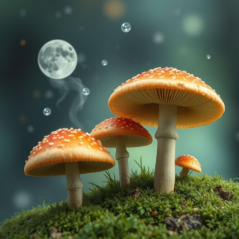 Dream : Smelling mushrooms in a dream