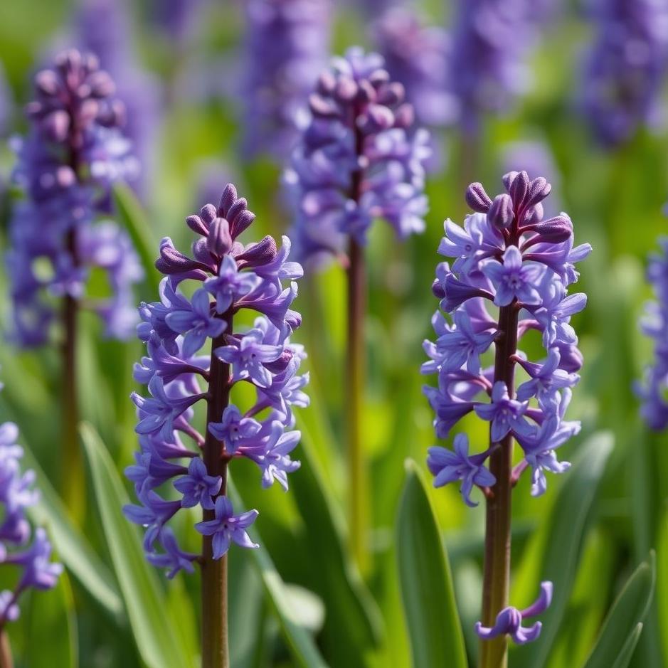 Dream : Smelling purple hyacinth in a dream