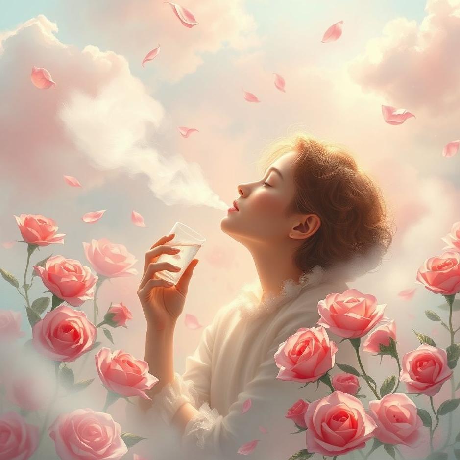 Dream : Smelling rose water in a dream