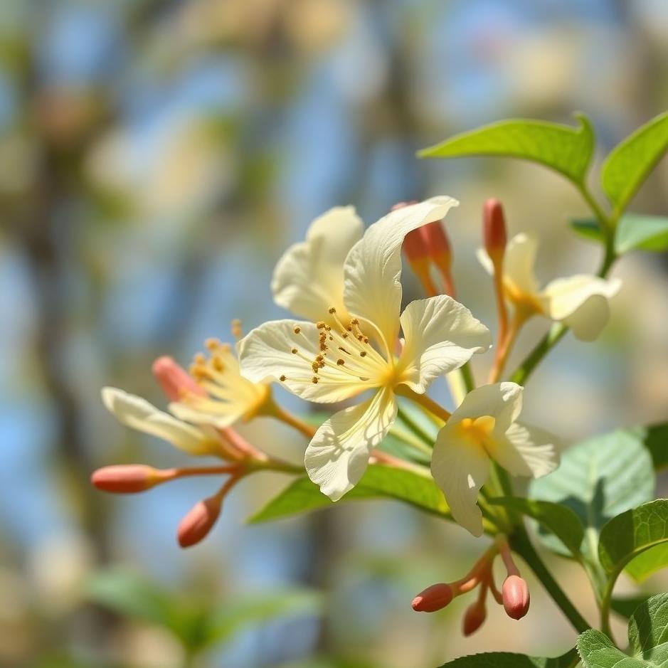 Dream : Smelling the honeysuckle flower in a dream