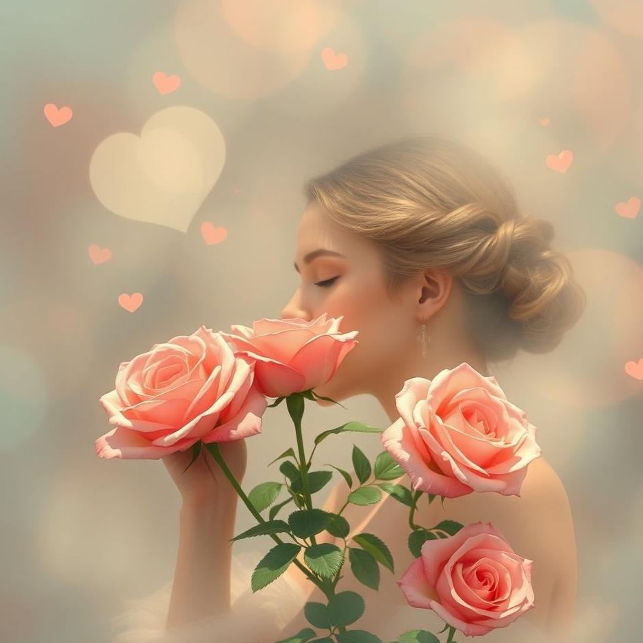Dream : Smelling the scent of roses in a dream