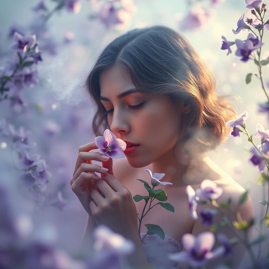 Dream : Smelling violets in a dream