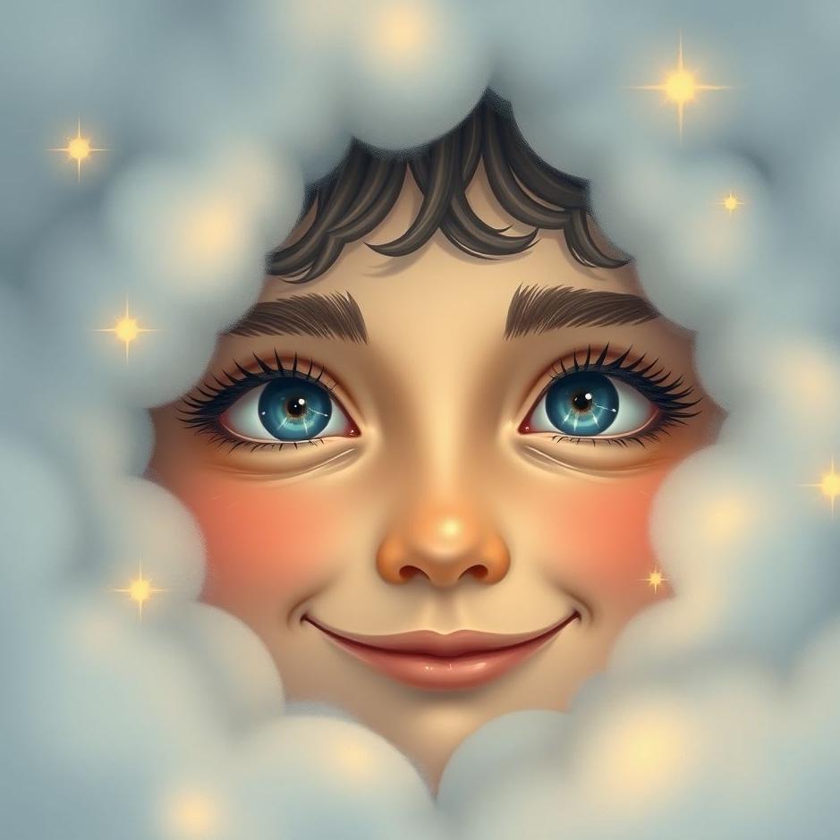 Dream : Smiling eyes in a dream