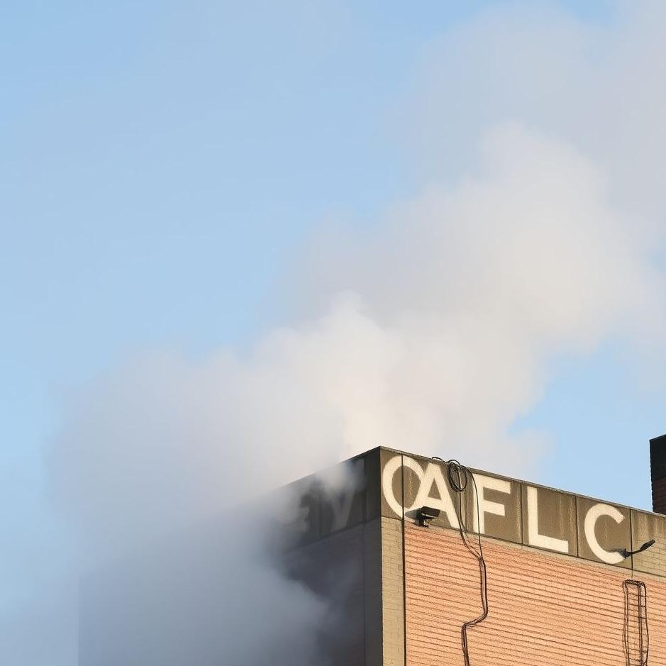 Dream : Smoke coming out of a building 