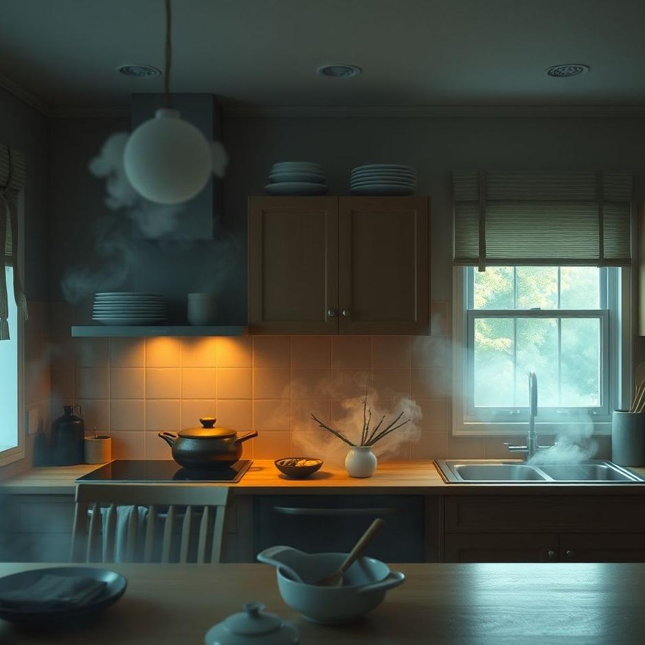 Dream : Smoke in the kitchen in a dream
