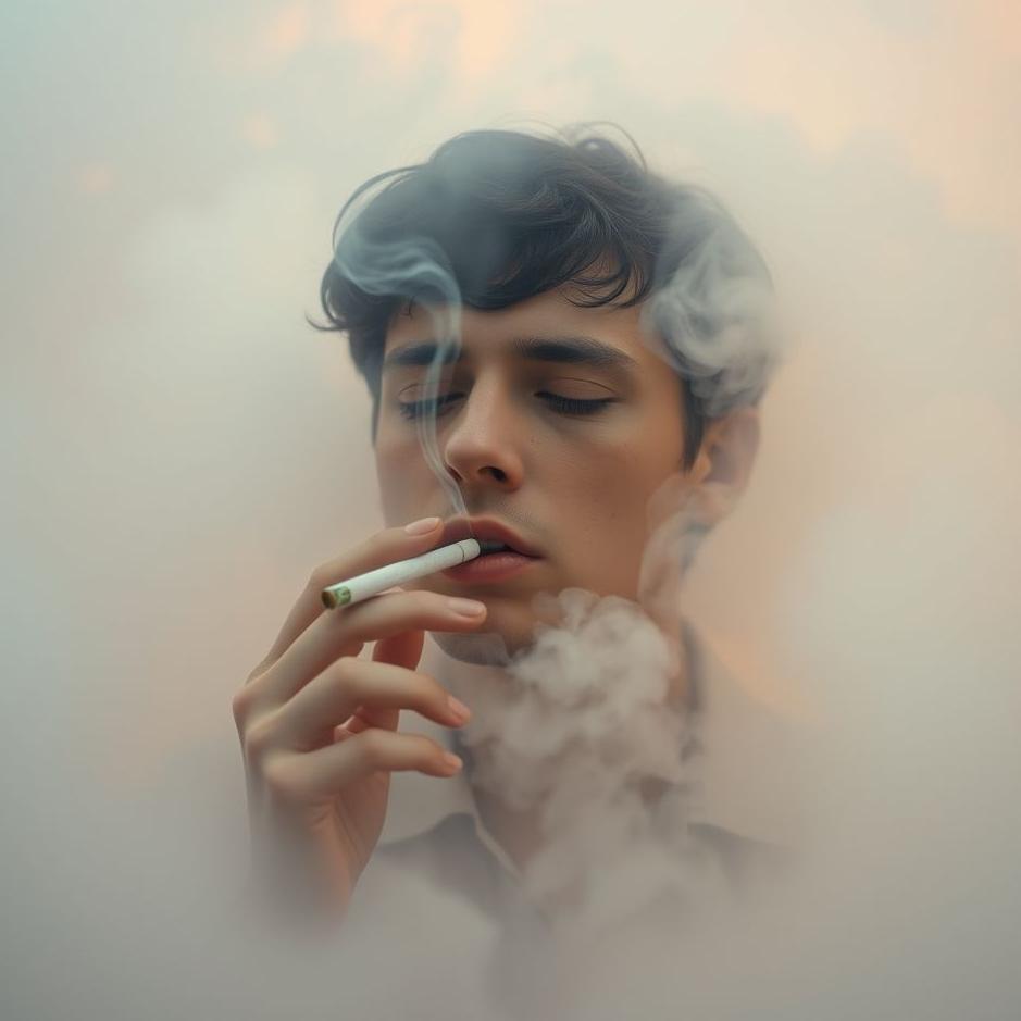 Dream : Smoking and coughing in a dream