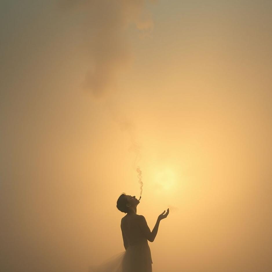 Dream : Smoking and throwing away in a dream