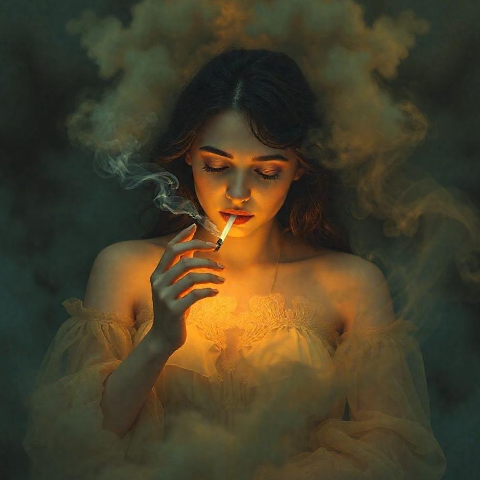 Dream : Smoking from mother in the dream