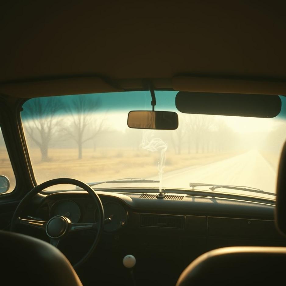 Dream : Smoking in the car in the dream