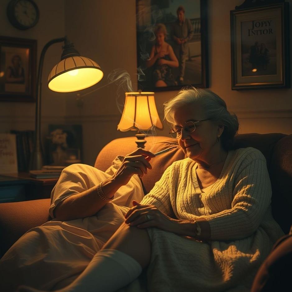 Dream : Smoking next to my mother in the dream