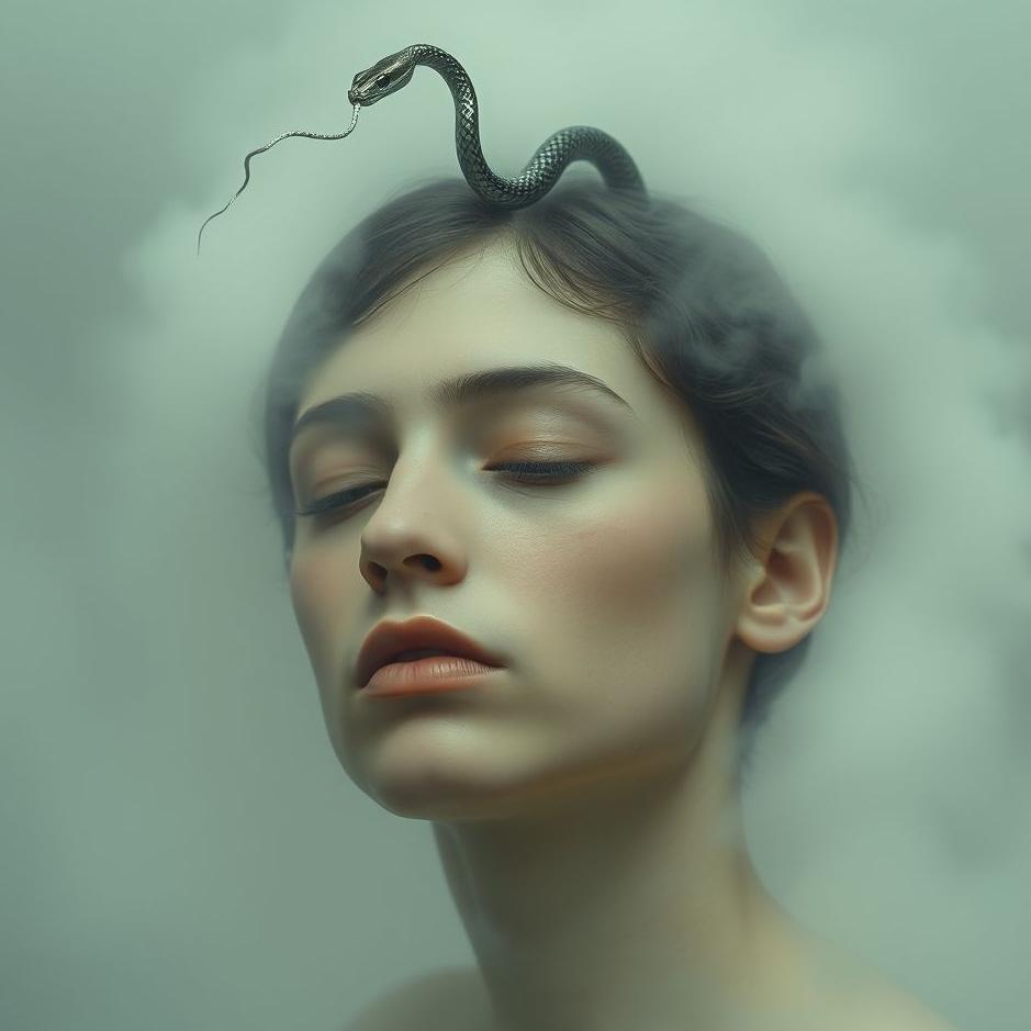 Dream : Snake bite on the head in a dream