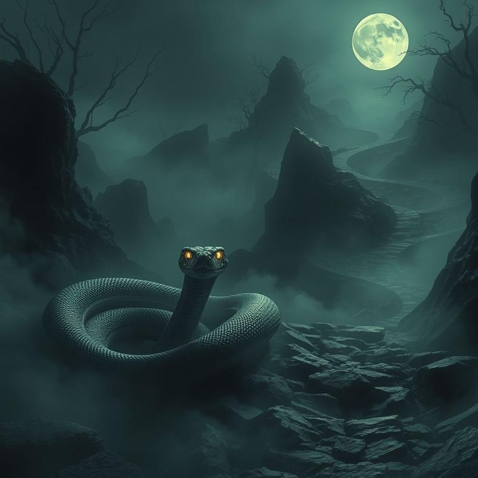 Dream : Snake chasing you in your dream