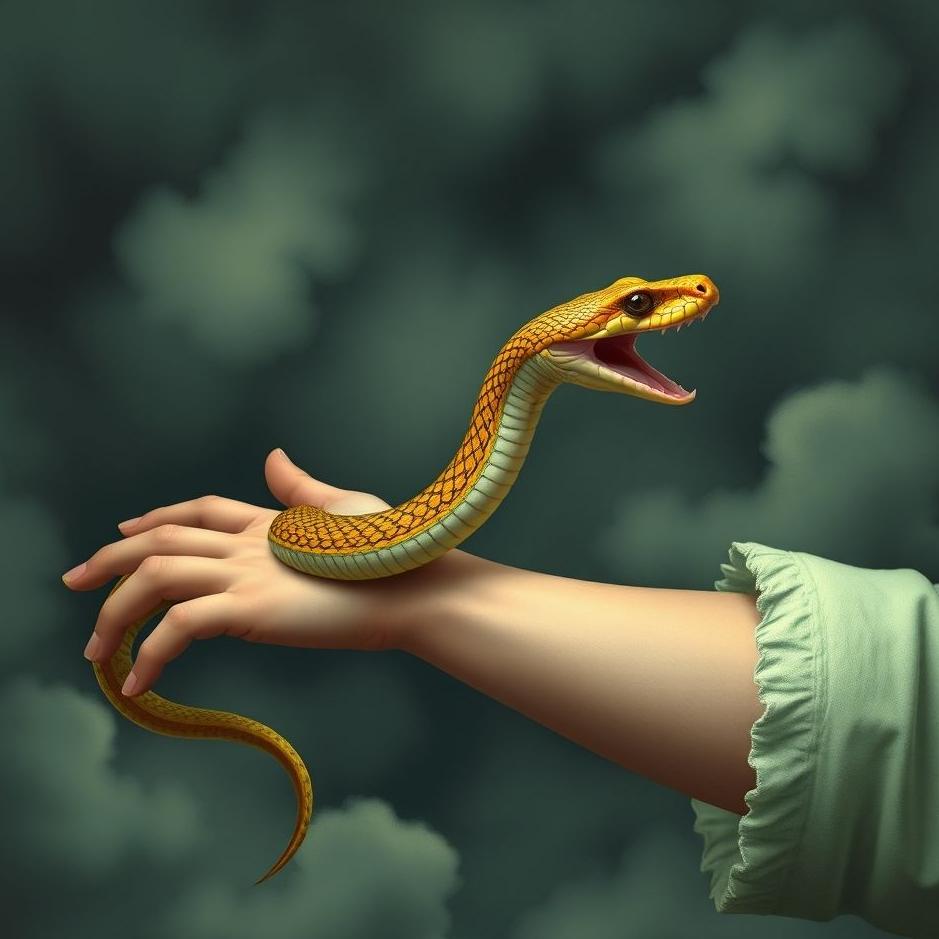 Dream : Snake coming out of your arm in a dream