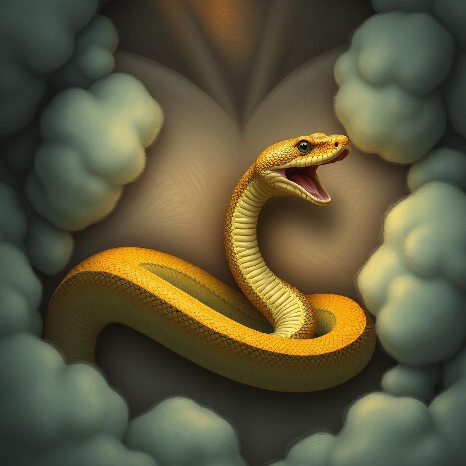 Dream : Snake coming out of your breast in a dream