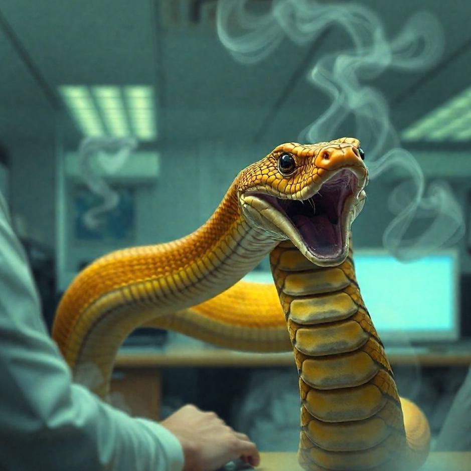 Dream : Snake entering the workplace in a dream