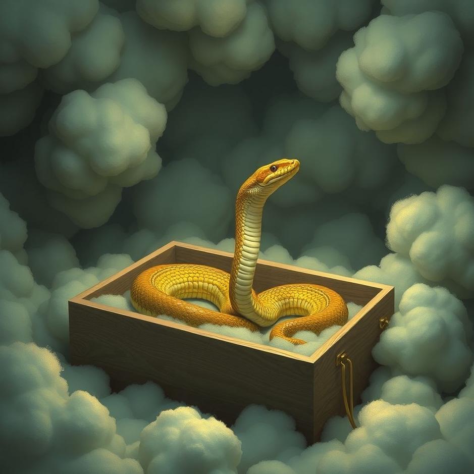 Dream : Snake in a box in a dream