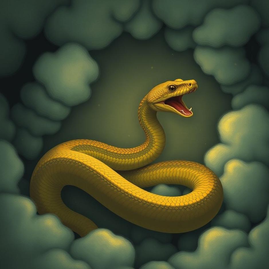 Dream : Snake in my belly in a dream