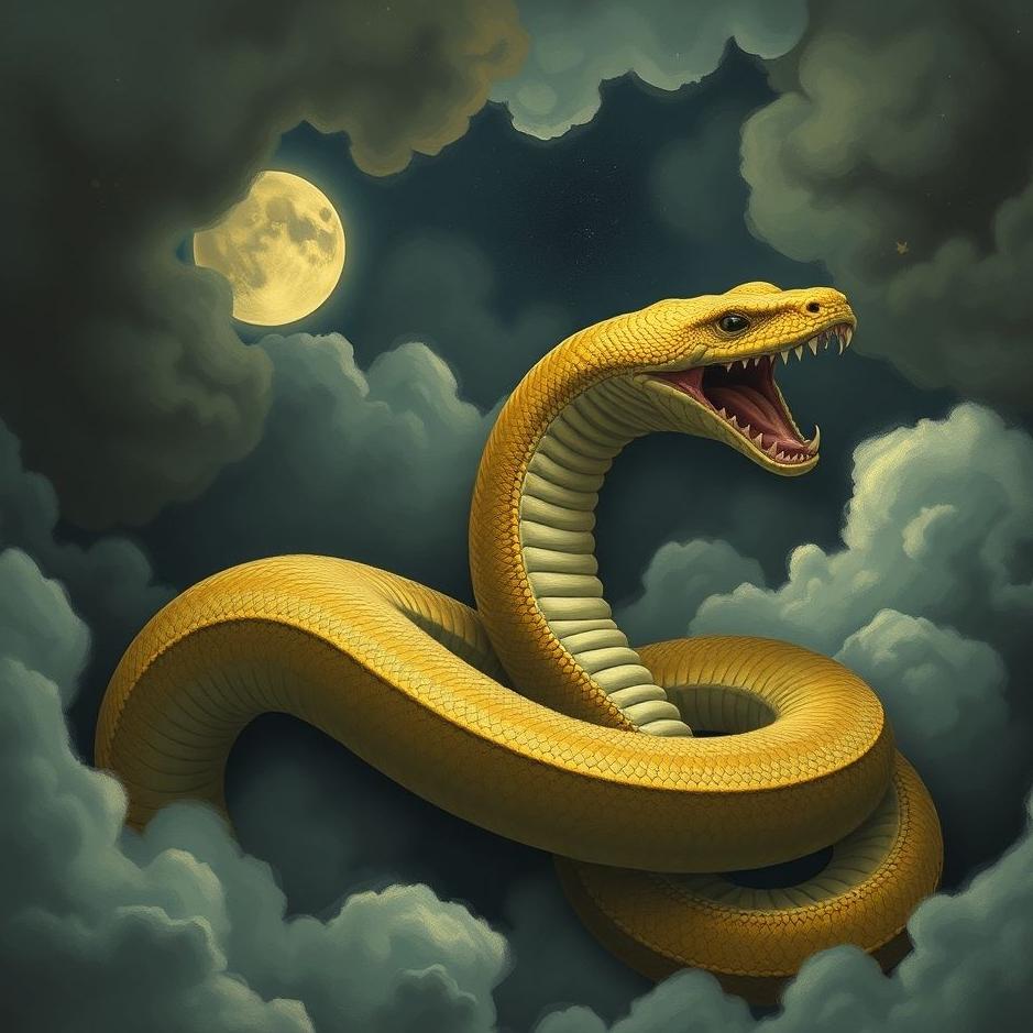 Dream : Snake in the form of a human in a dream