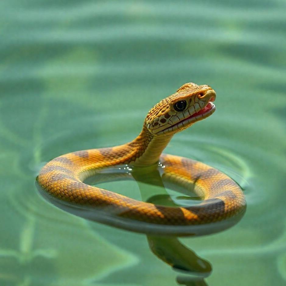 Dream : Snake in the water you drink in your dream