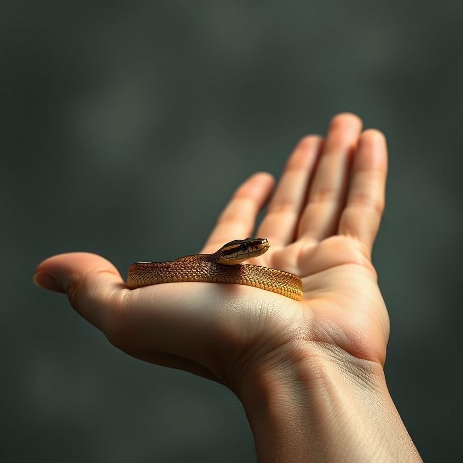 Dream : Snake in your husband's hand in your dream