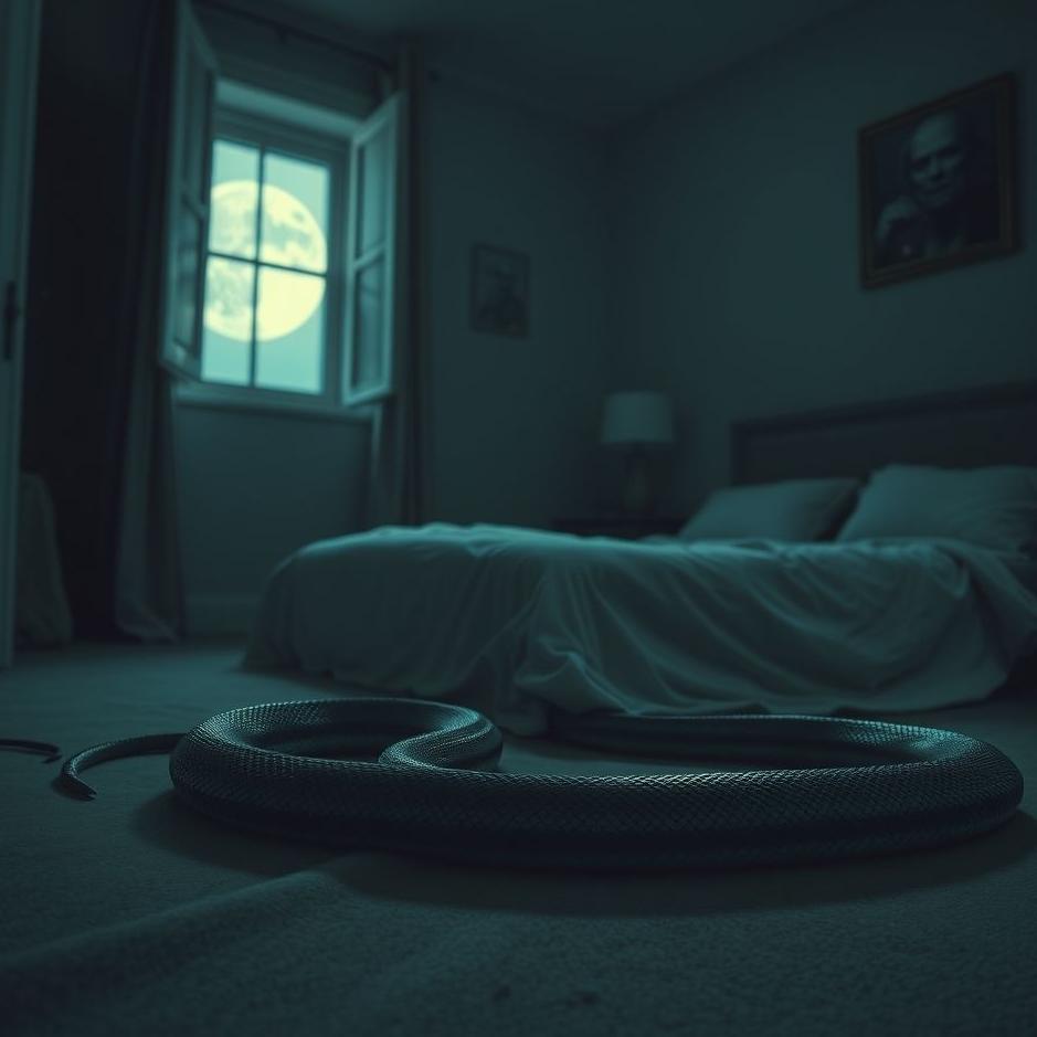 Dream : Snake in your room in a dream