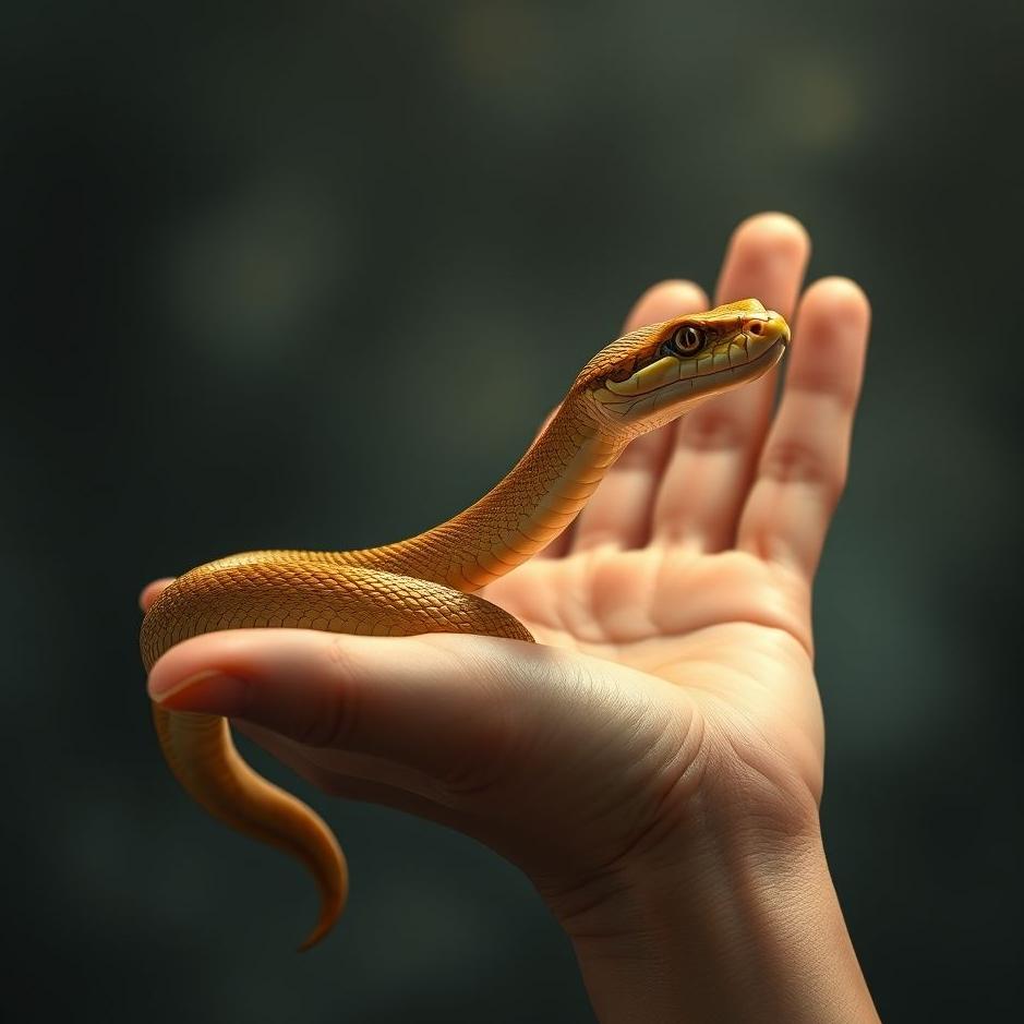 Dream : Snake in your son's hand in your dream