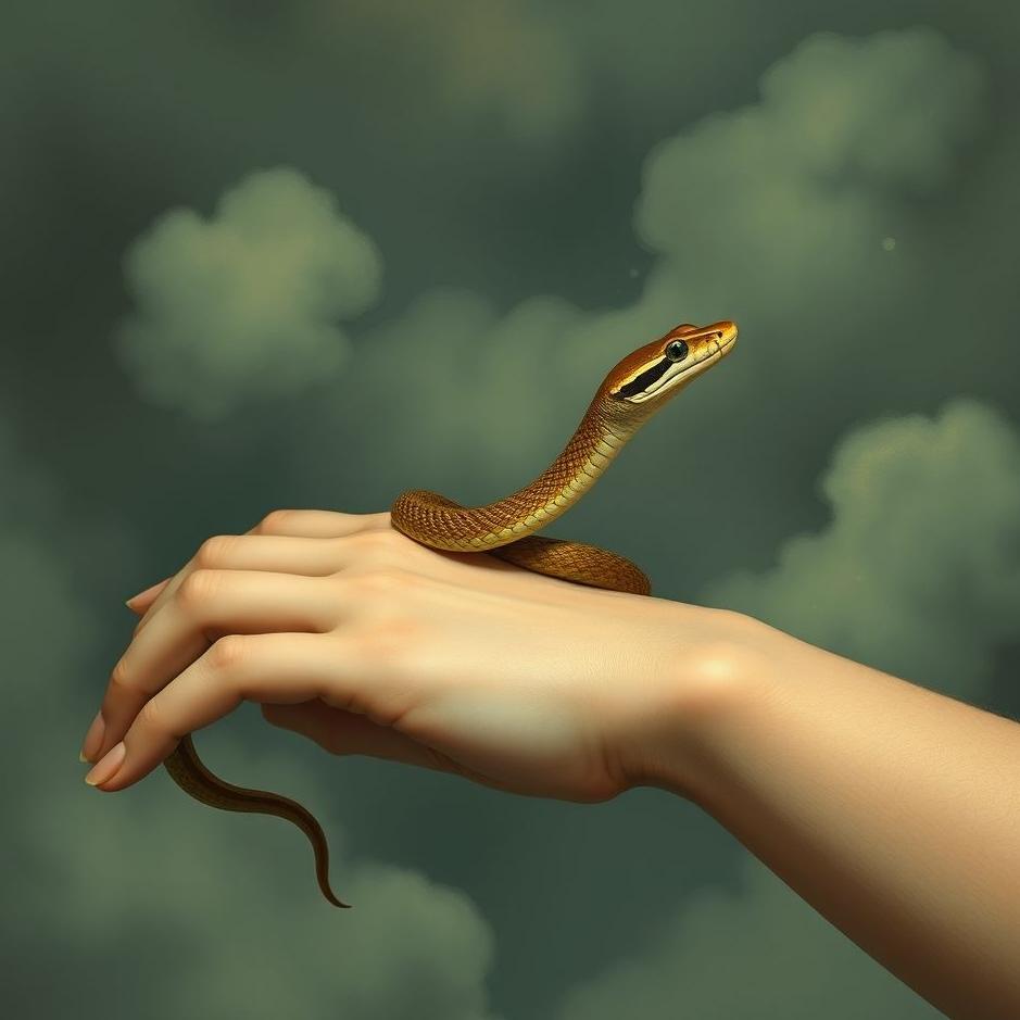 Dream : Snake on your arm in a dream
