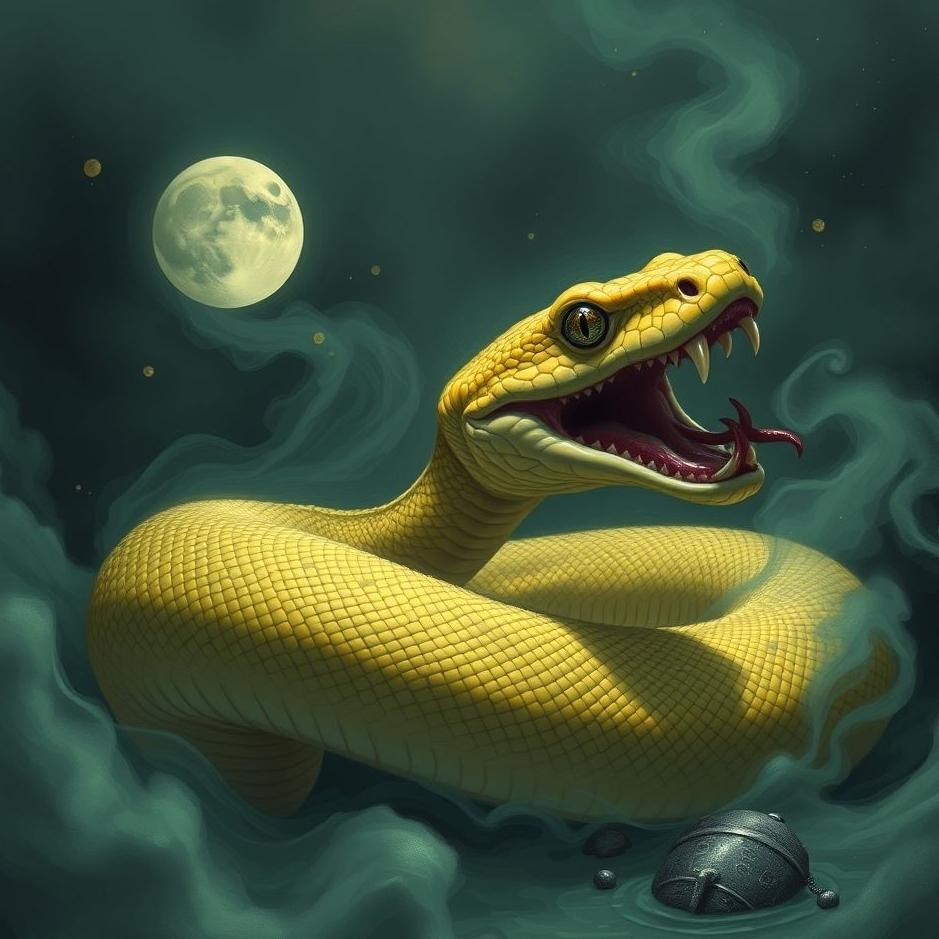 Dream : Snake that bites in a dream