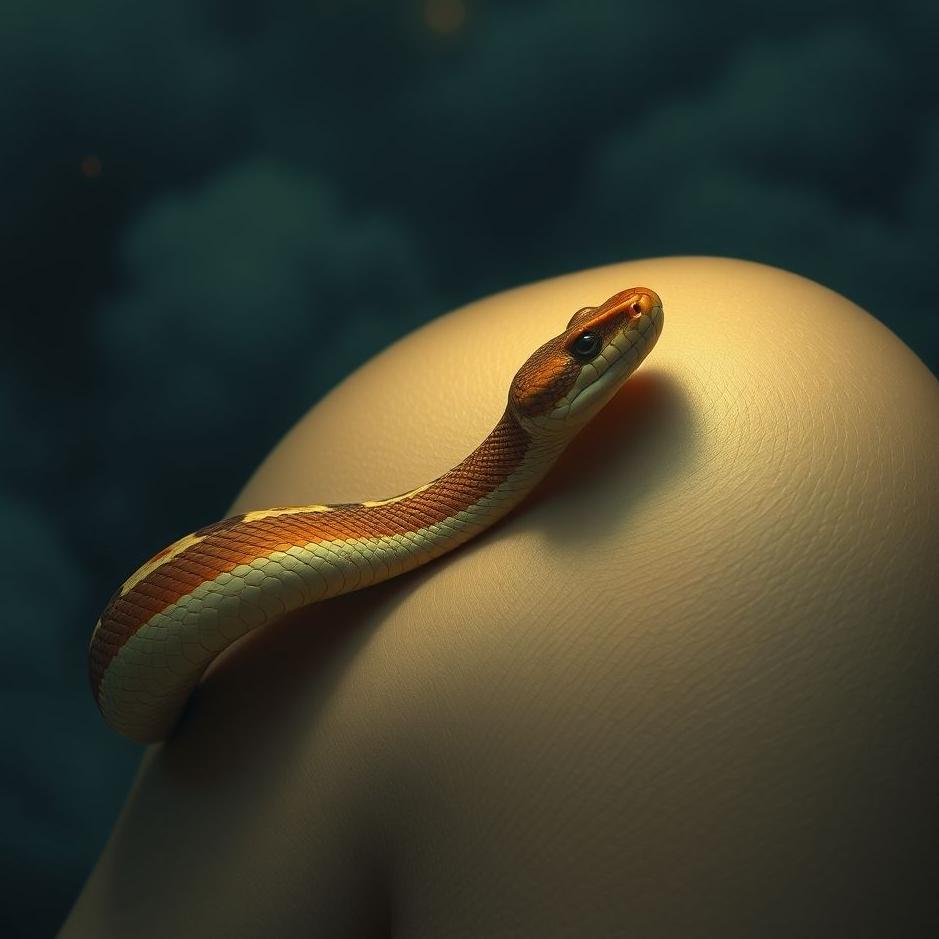 Dream : Snake under the armpit in a dream