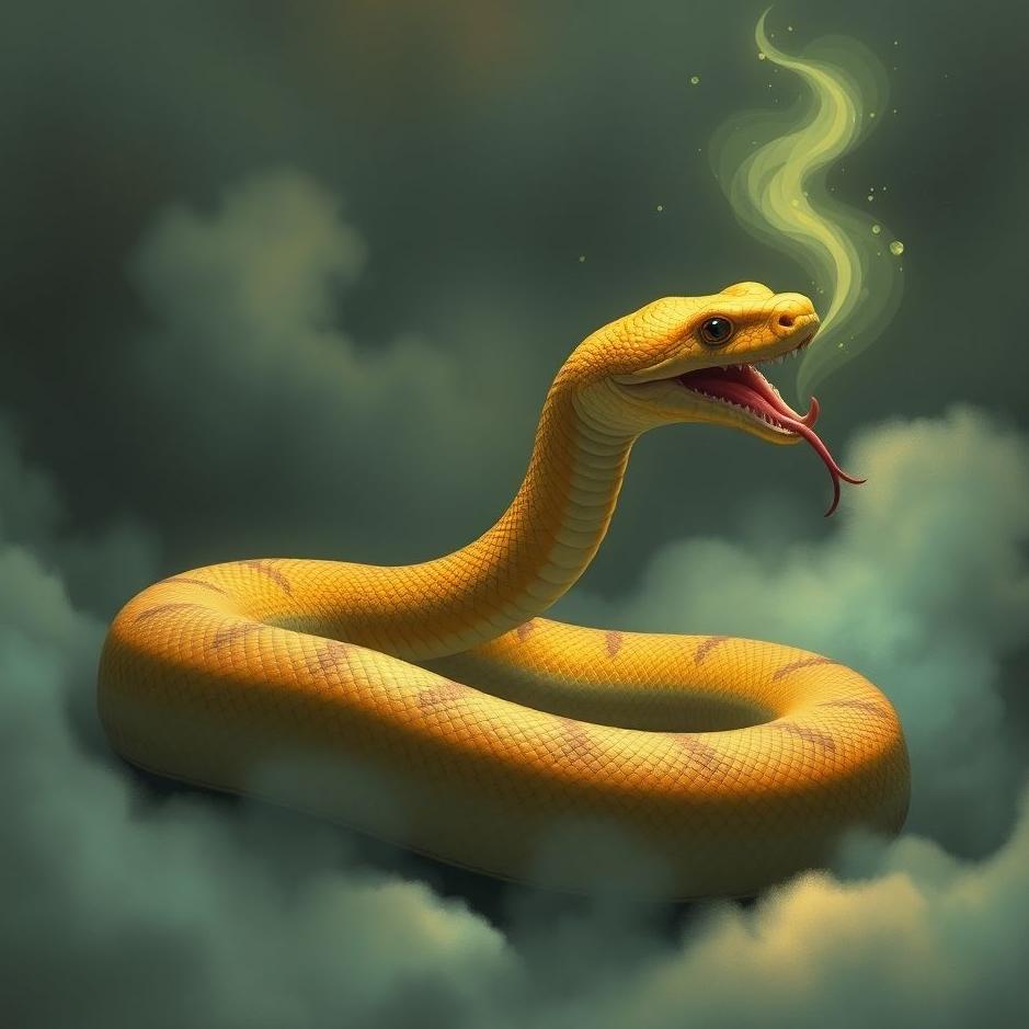 Dream : Snake with a cut off tail in a dream