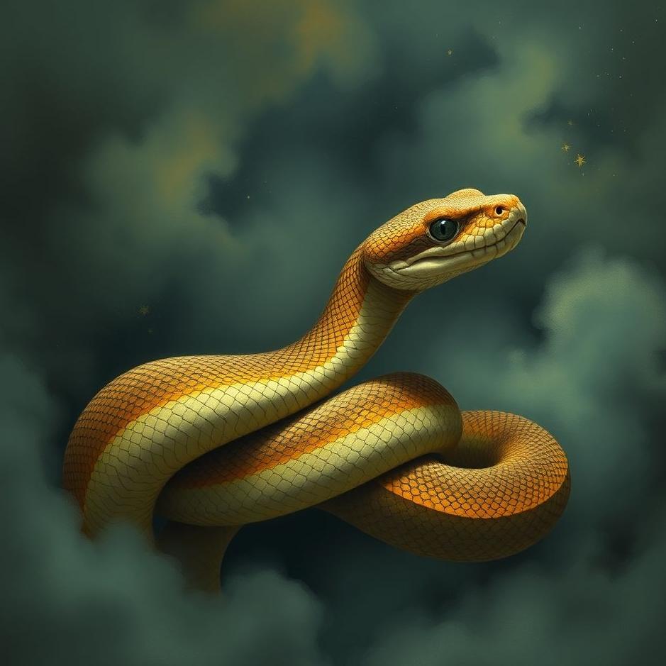 Dream : Snake wrapped around your arm in a dream